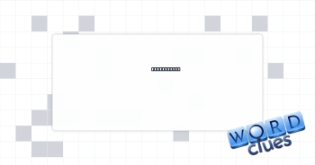 Steady look Crossword Clue