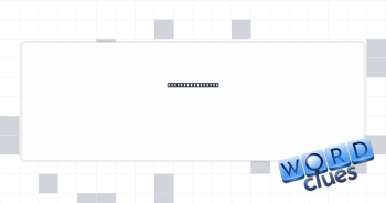 Stress, in a way Crossword Clue