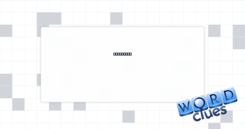 Syndicate Crossword Clue