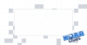 Tacky decor Crossword Clue