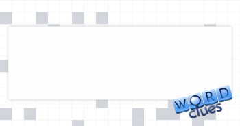 Tea party crasher Crossword Clue