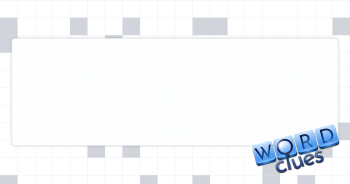 Teddy bear's foot Crossword Clue