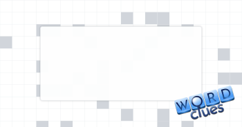 Tinged Crossword Clue