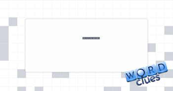 Tiny earring Crossword Clue