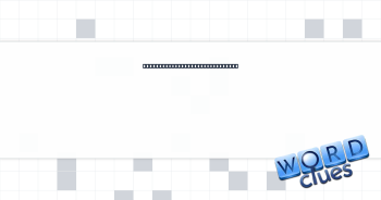 Tiny speck on a nautical chart Crossword Clue