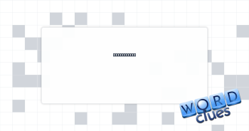 Tiny splash Crossword Clue