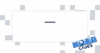 Tired-looking Crossword Clue