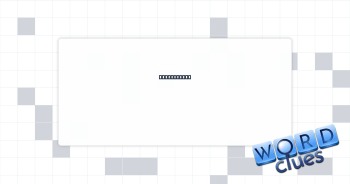 Toothy look Crossword Clue