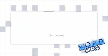 Touch of frost Crossword Clue