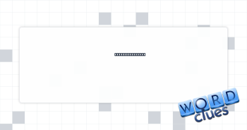 Typical pattern Crossword Clue