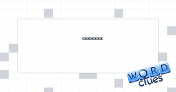 V's K-pop band Crossword Clue