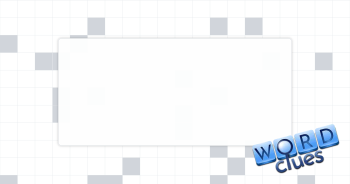 Was on Crossword Clue