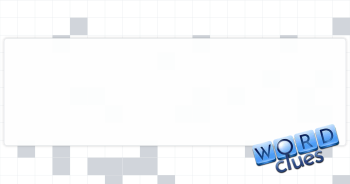 Where something is Crossword Clue