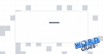White weasel Crossword Clue
