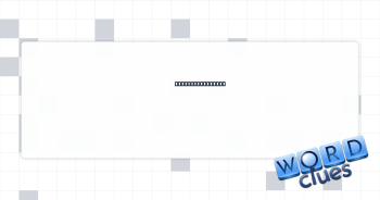 Winter underwear Crossword Clue