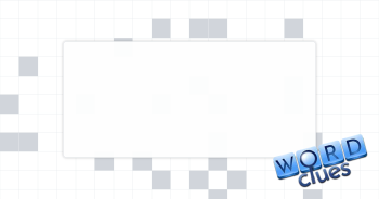 Wobbly food Crossword Clue