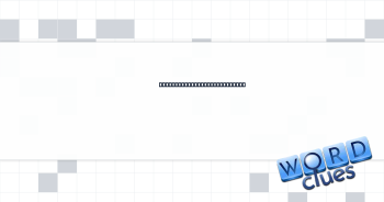 [Yes, I know that's a typo] Crossword Clue